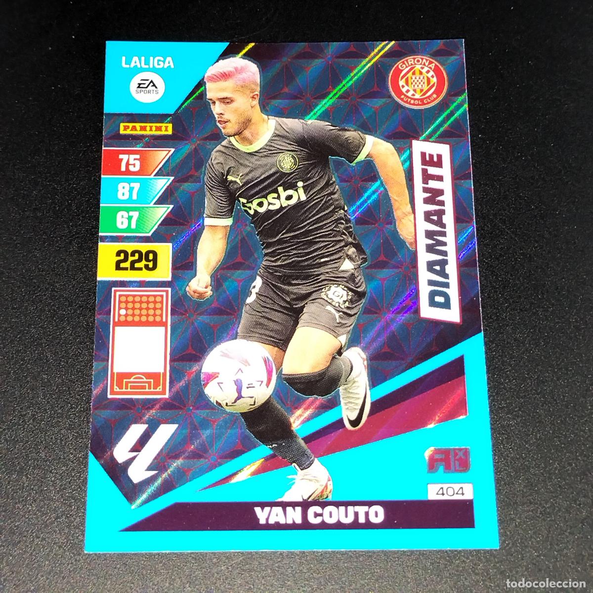 Cromos de F&uacute;tbol: 404 YAN COUTO DIAMANTE GIRONA CROMOS ADRENALYN XL LALIGA CARD 2023 2024 23 214 PANINI