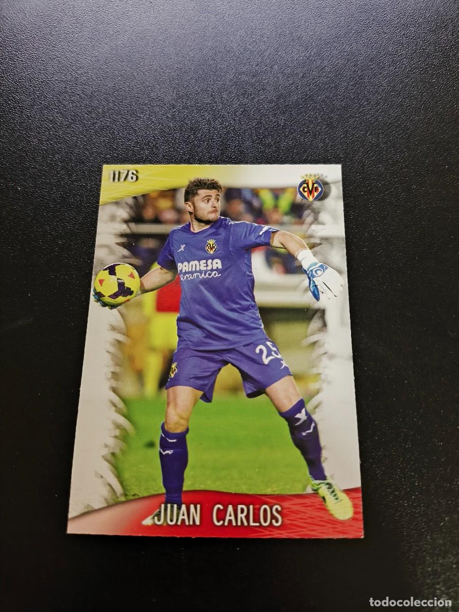 Cromos de F&uacute;tbol: 1176 Juan Carlos VILLARREAL ULTIMA HORA II MUNDICROMO LIGA 2013 2014 13 14 PLATINUM NO PANINI ESTE