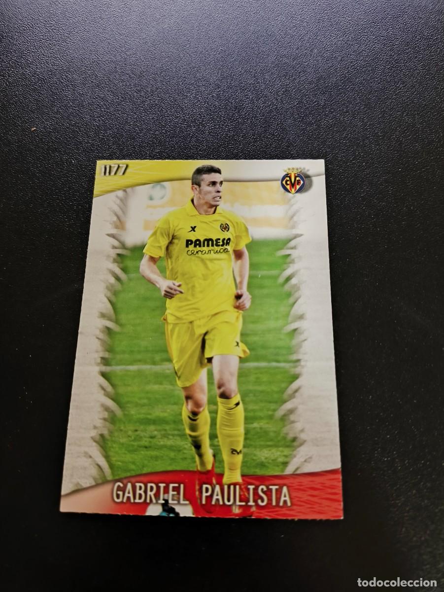 Cromos de F&uacute;tbol: 1177 Paulista VILLARREAL ULTIMA HORA II MUNDICROMO LIGA 2013 2014 13 14 PLATINUM NO PANINI ESTE