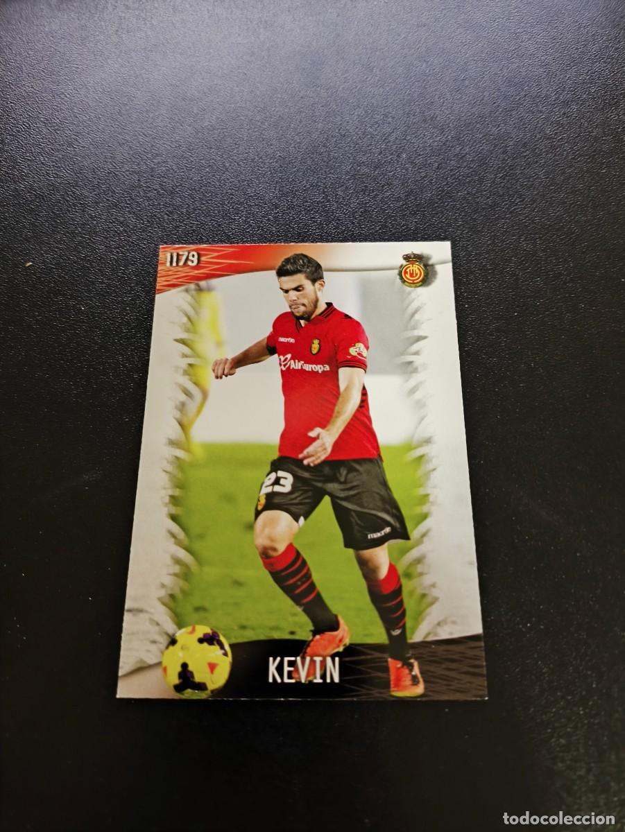 Fu&szlig;ball-Sticker: 1179 Kevin MALLORCA ULTIMA HORA II MUNDICROMO LIGA 2013 2014 13 14 PLATINUM NO PANINI ESTE