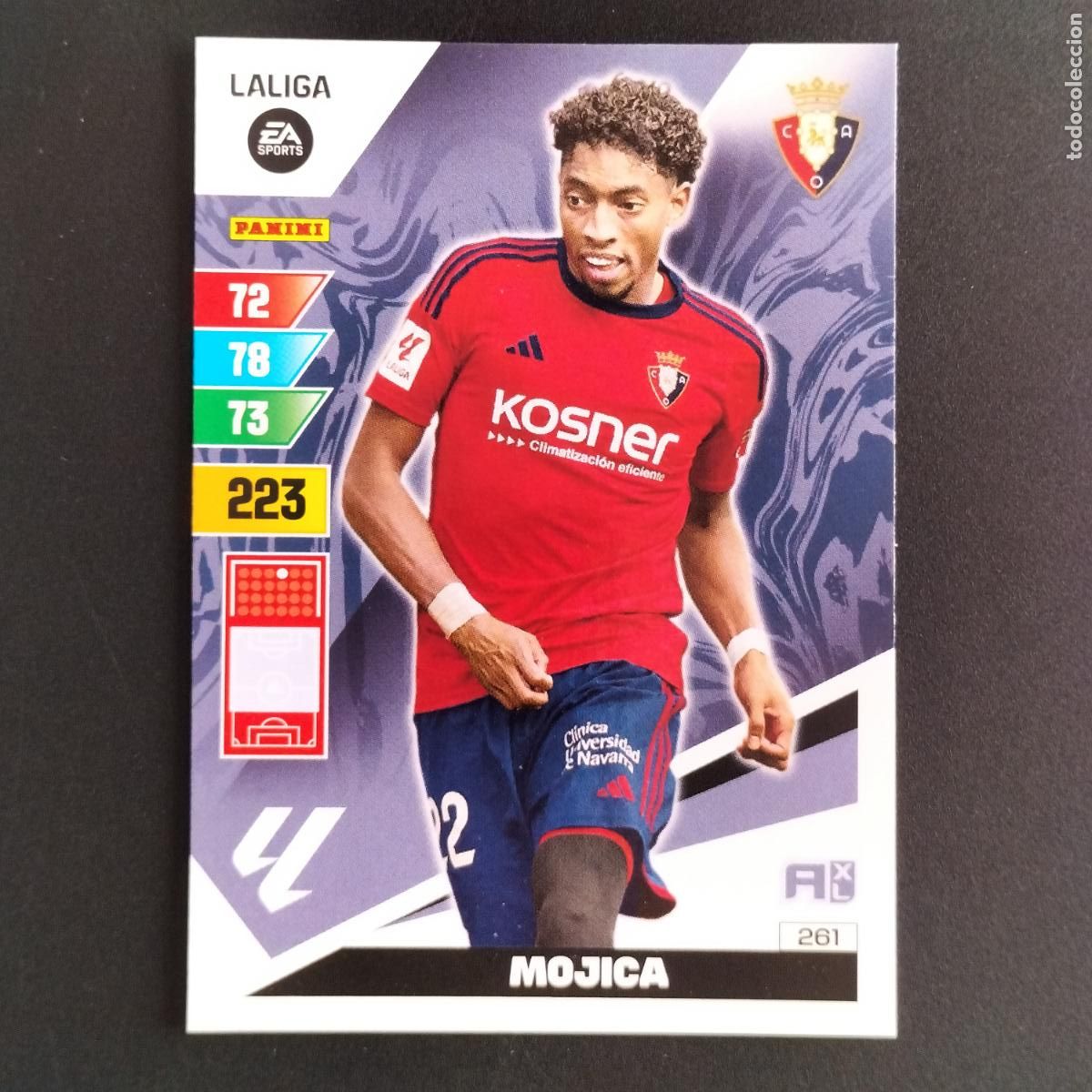 Cromos de F&uacute;tbol: 261 MOJICA OSASUNA CROMOS ADRENALYN XL LALIGA CARD 2023 2024 23 214 PANINI