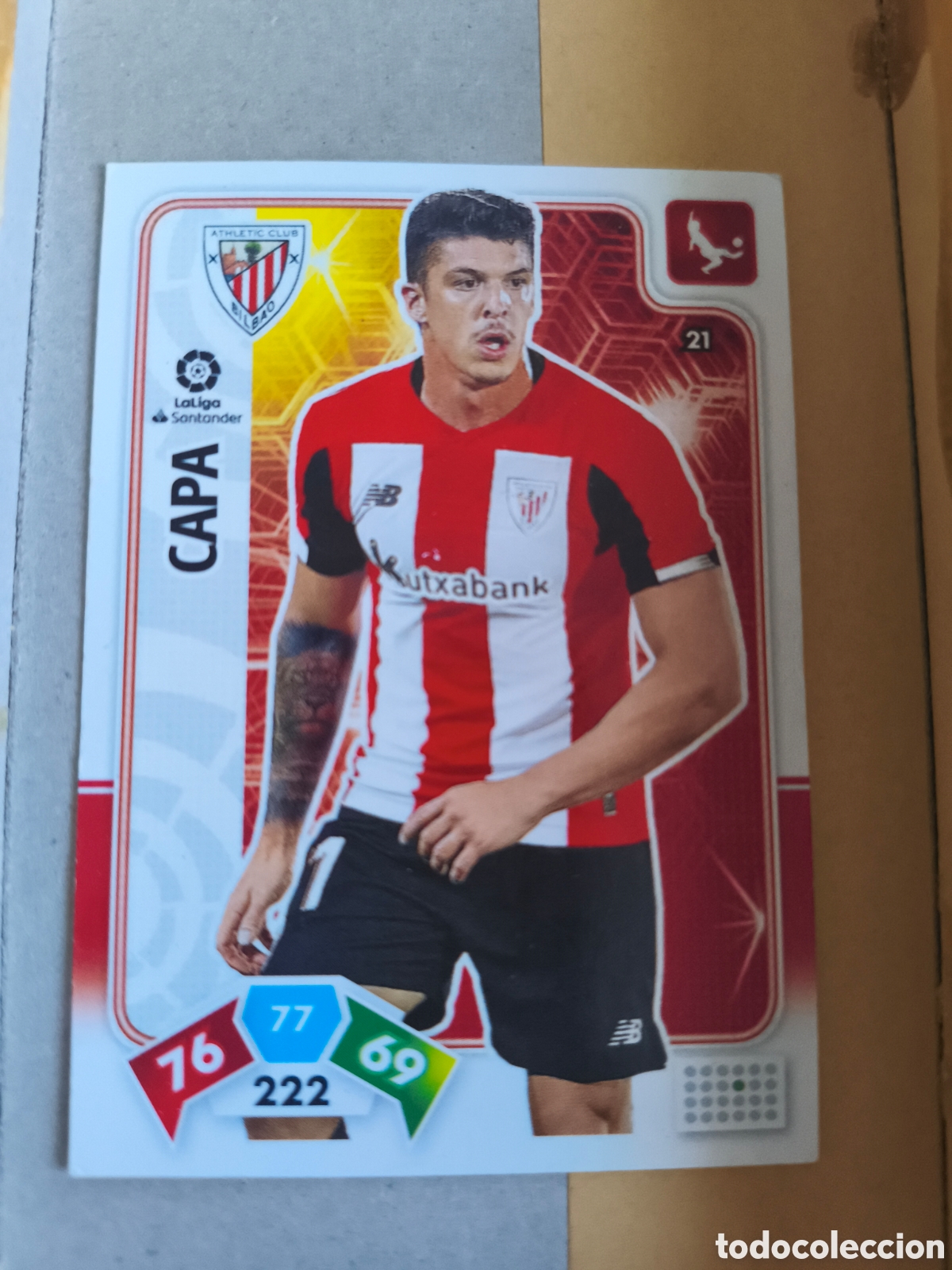Cromos de F&uacute;tbol: CAPA 21 Athletic Club Bilbao 2019-2020 ADRENALYN XL Panini