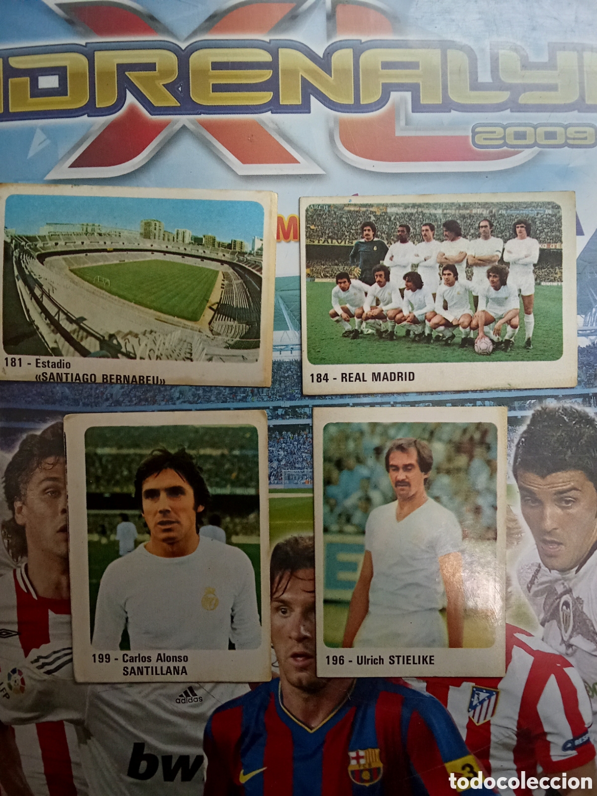 Cromos de F&uacute;tbol: LOTE CROMOS REAL MADRID CROMOS CROM 1980. PANINI