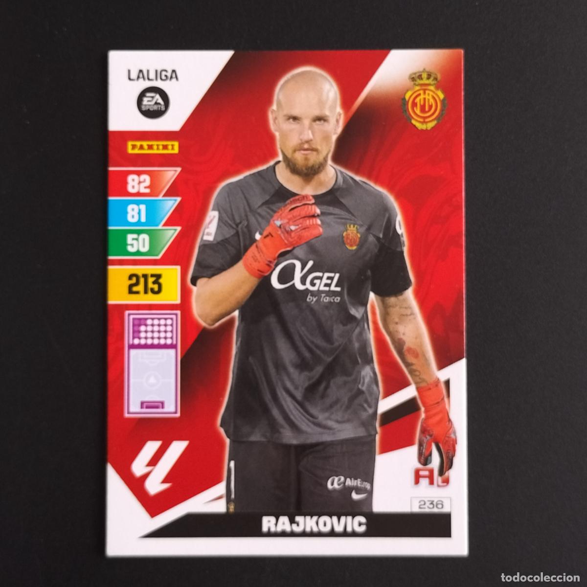 Cromos de F&uacute;tbol: 236 RAJKOVIC MALLORCA CROMOS ADRENALYN XL LALIGA CARD 2023 2024 23 214 PANINI