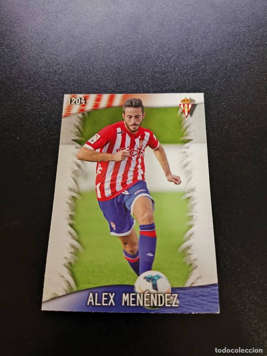 Cromos de F&uacute;tbol: 1204 menendez SPORTING DE GIJON ULTIMA HORA MUNDICROMO LIGA 2013 2014 13 14 PLATINUM NO PANINI ESTE