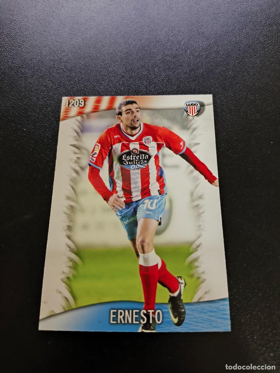 Cromos de F&uacute;tbol: 1209 Ernesto LUGO ULTIMA HORA MUNDICROMO LIGA 2013 2014 13 14 PLATINUM NO PANINI ESTE