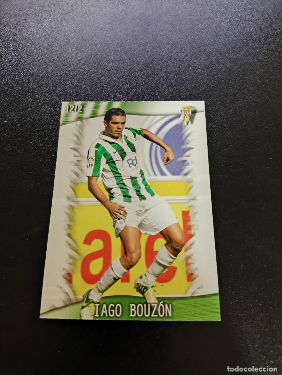 Cromos de F&uacute;tbol: 1212 Iago Bouz&oacute;n CORDOBA ULTIMA HORA MUNDICROMO LIGA 2013 2014 13 14 PLATINUM NO PANINI ESTE