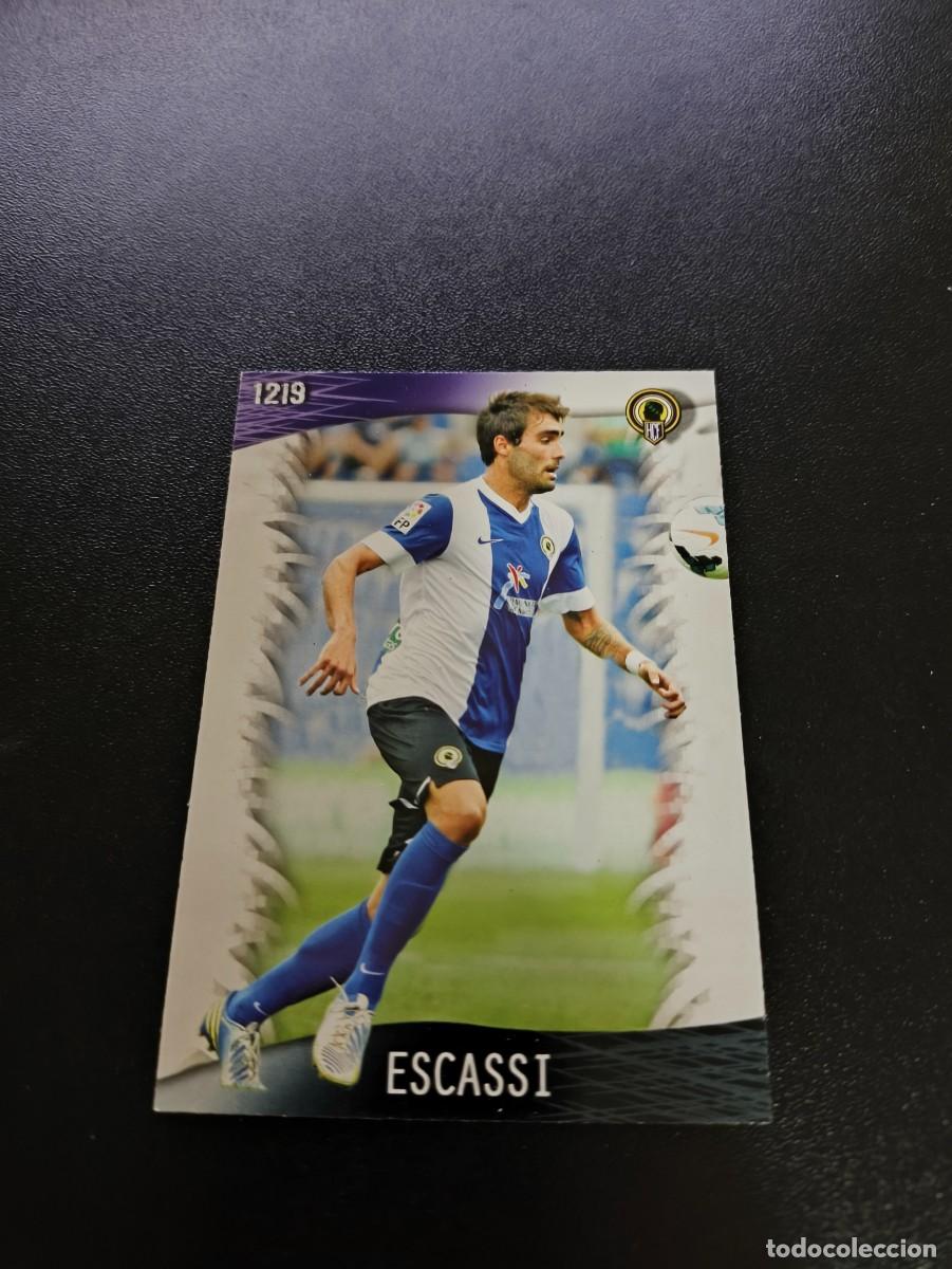 Cromos de F&uacute;tbol: 1219 Escassi HERCULES ULTIMA HORA III MUNDICROMO LIGA 2013 2014 13 14 PLATINUM NO PANINI ESTE