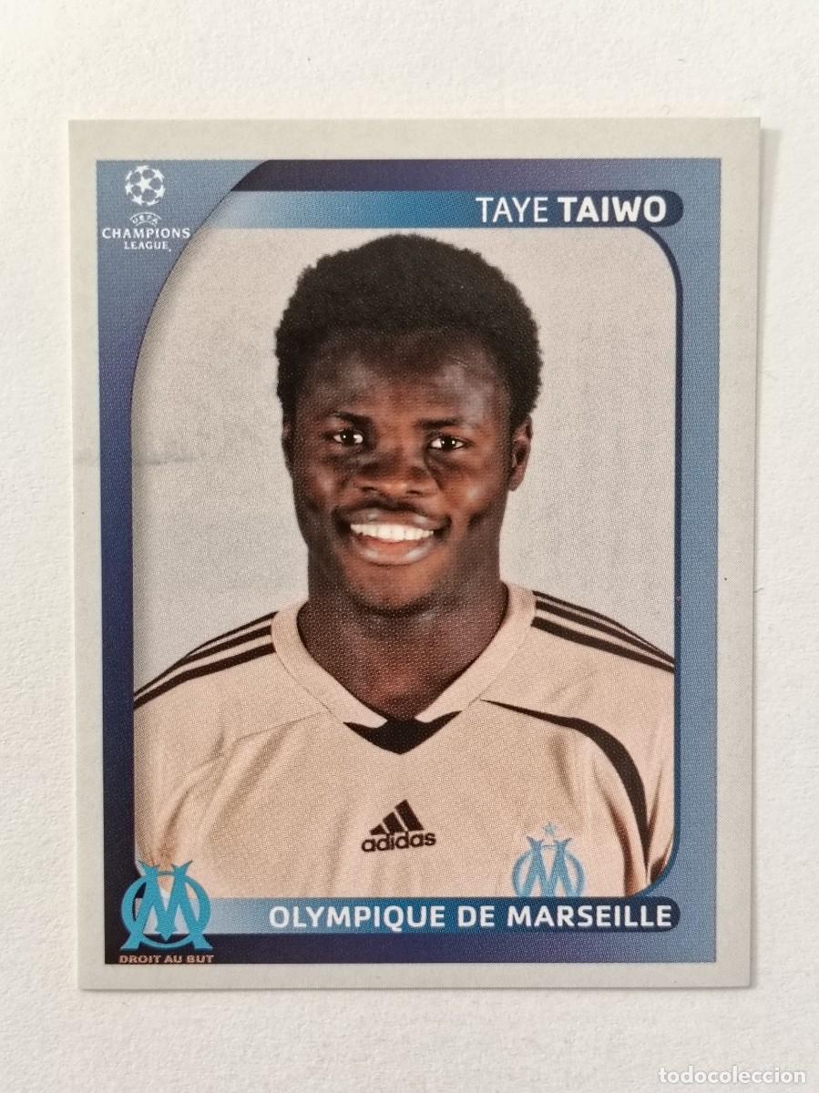 Cromos de F&uacute;tbol: #369 TAIWO (OLYMPIQUE MARSELLA) CHAMPIONS LEAGUE 2008/2009 PANINI