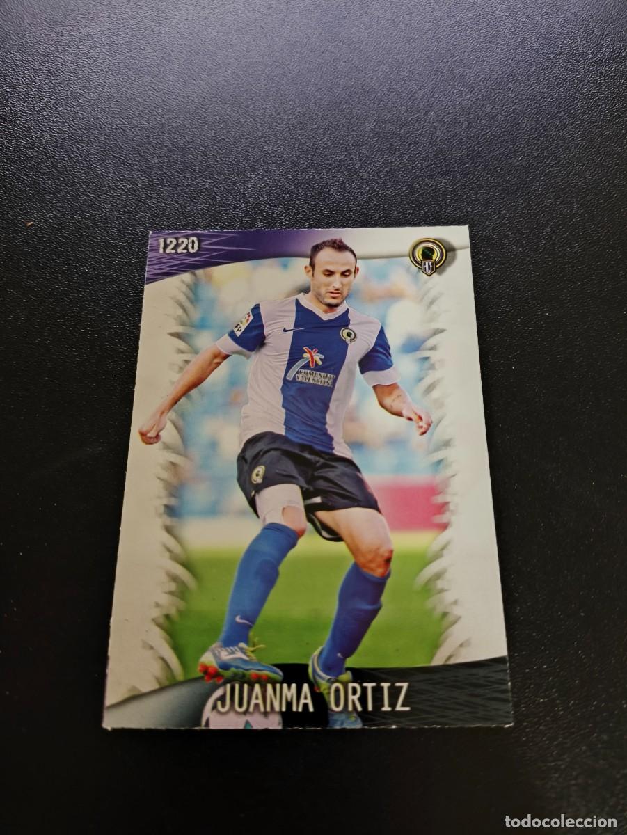 Cromos de F&uacute;tbol: 1220 Juanma Ortiz HERCULES ULTIMA HORA III MUNDICROMO LIGA 2013 2014 13 14 PLATINUM NO PANINI ESTE
