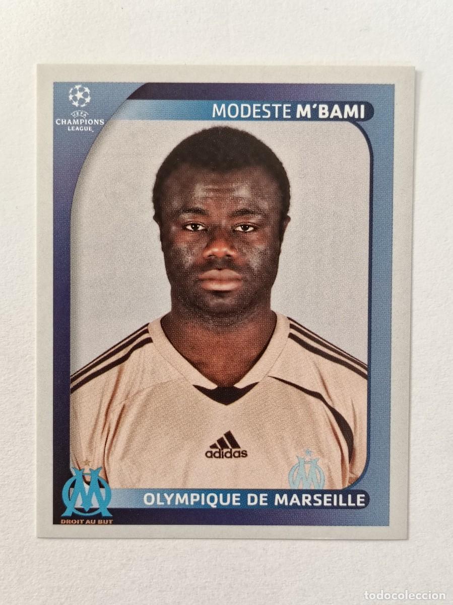 Football Stickers: #373 M'BAMI (OLYMPIQUE MARSELLA) CHAMPIONS LEAGUE 2008/2009 PANINI