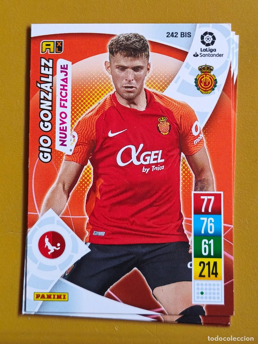Cromos de F&uacute;tbol: gio gonzalez, 2021 22 nuevo fichaje