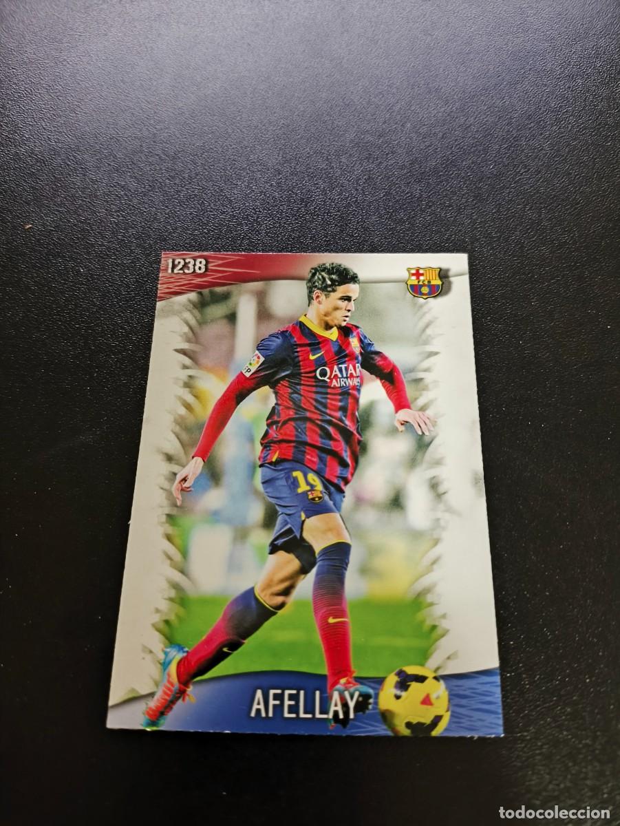 Cromos de F&uacute;tbol: 1238 Afellay BARCELONA ULTIMA HORA III MUNDICROMO LIGA 2013 2014 13 14 PLATINUM NO PANINI ESTE