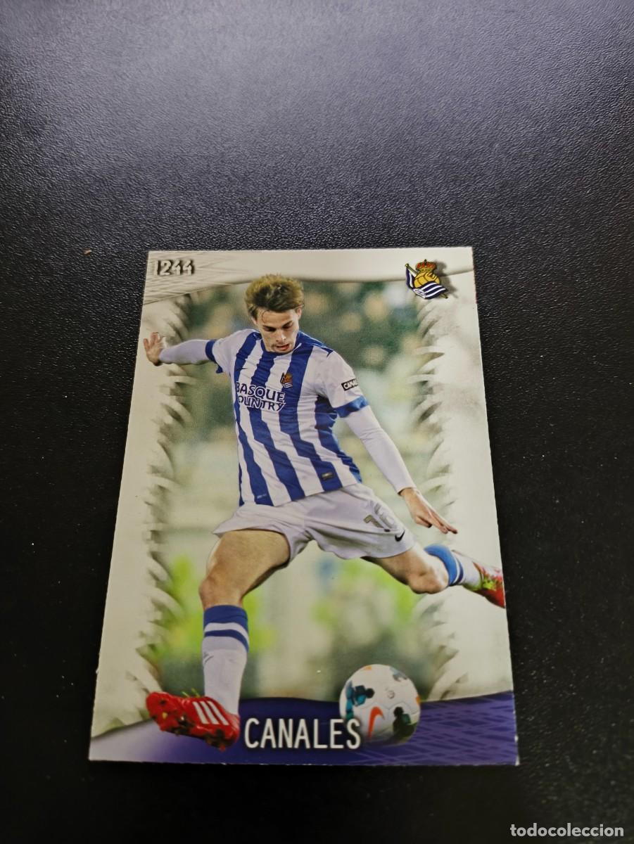 Cartes &agrave; collectionner de Football: 1244 CANALES REAL SOCIEDAD ULTIMA HORA III MUNDICROMO LIGA 2013 2014 13 14 PLATINUM NO PANINI ESTE