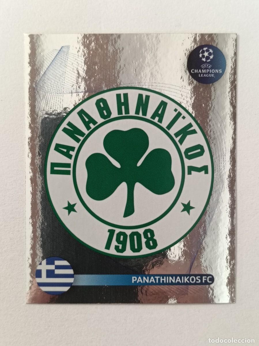 Fu&szlig;ball-Sticker: #383 ESCUDO (PANATHINAIKOS) CHAMPIONS LEAGUE 2008/2009 PANINI