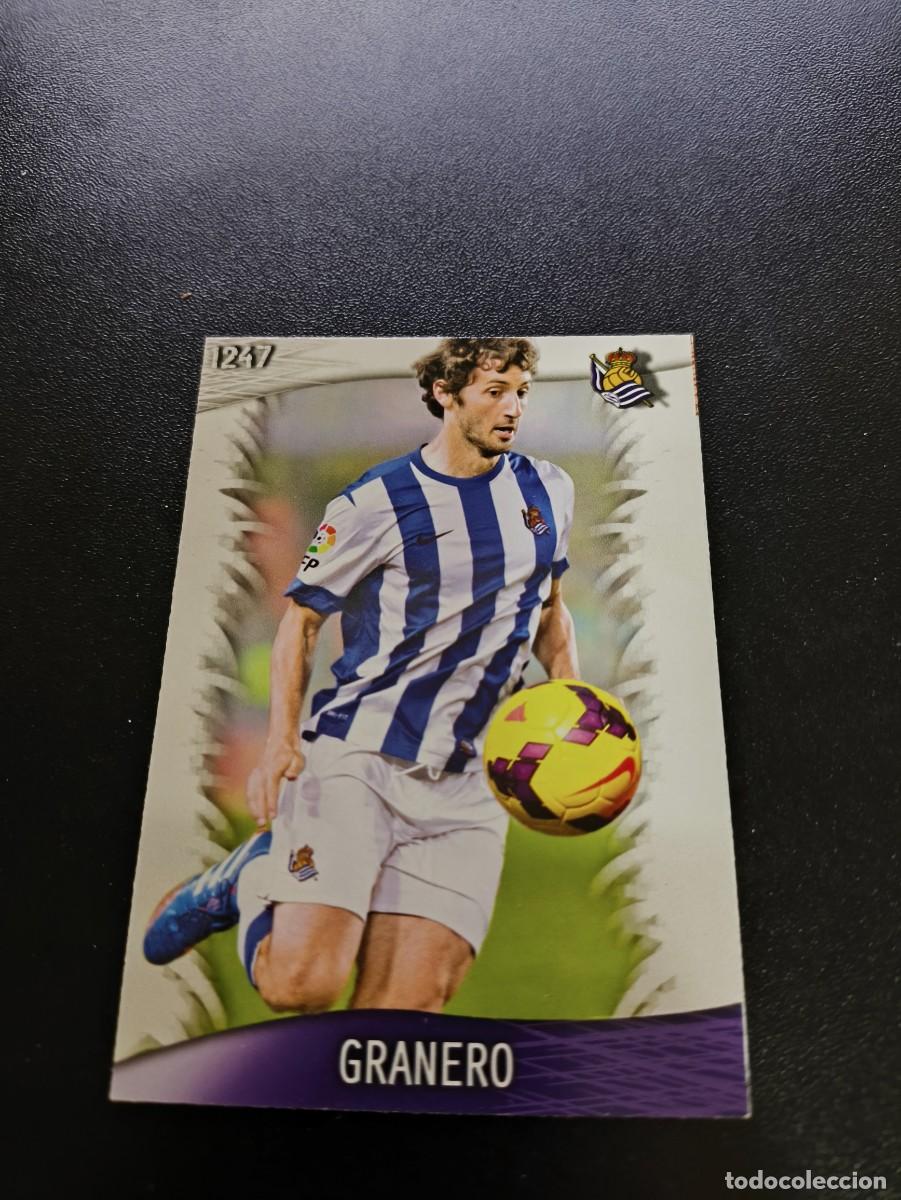 Cartes &agrave; collectionner de Football: 1247 Granero REAL SOCIEDAD ULTIMA HORA III MUNDICROMO LIGA 2013 2014 13 14 PLATINUM NO PANINI ESTE