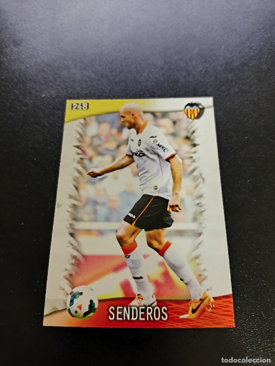 Cartes &agrave; collectionner de Football: 1248 Senderos VALENCIA ULTIMA HORA III MUNDICROMO LIGA 2013 2014 13 14 PLATINUM NO PANINI ESTE