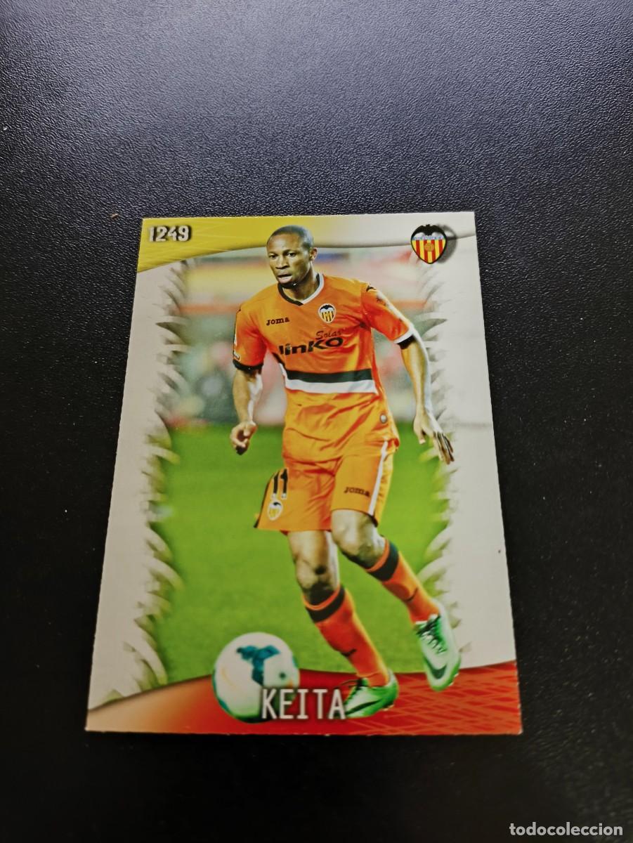 Cartes &agrave; collectionner de Football: 1249 Keita VALENCIA ULTIMA HORA III MUNDICROMO LIGA 2013 2014 13 14 PLATINUM NO PANINI ESTE
