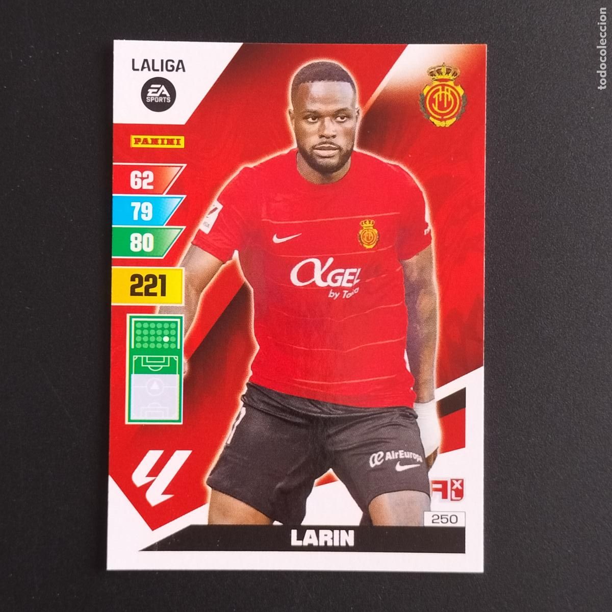 Football Stickers: 250 LARIN MALLORCA CROMOS ADRENALYN XL LALIGA CARD 2023 2024 23 214 PANINI