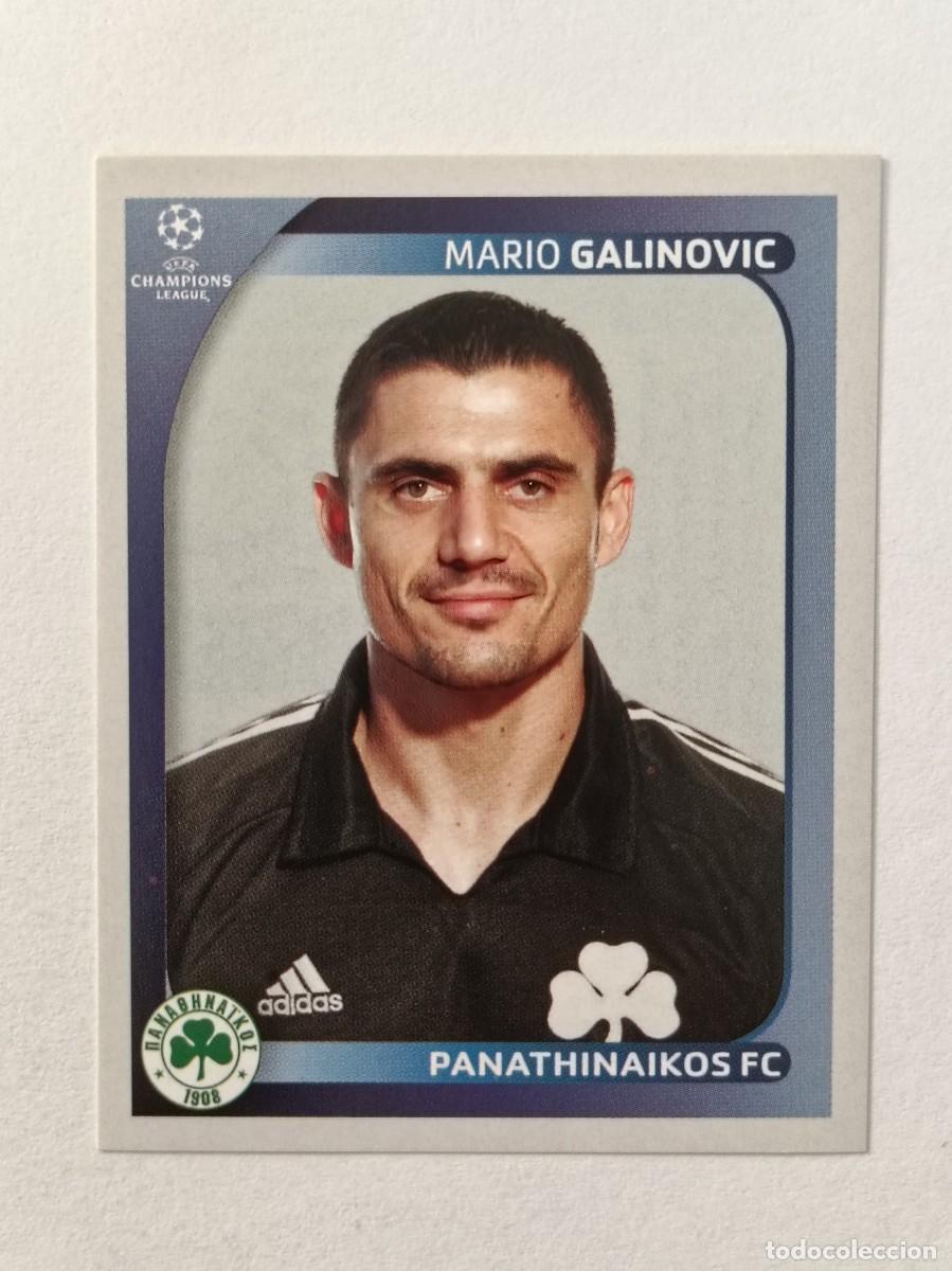 Cartes &agrave; collectionner de Football: #384 GALINOVIC (PANATHINAIKOS) CHAMPIONS LEAGUE 2008/2009 PANINI