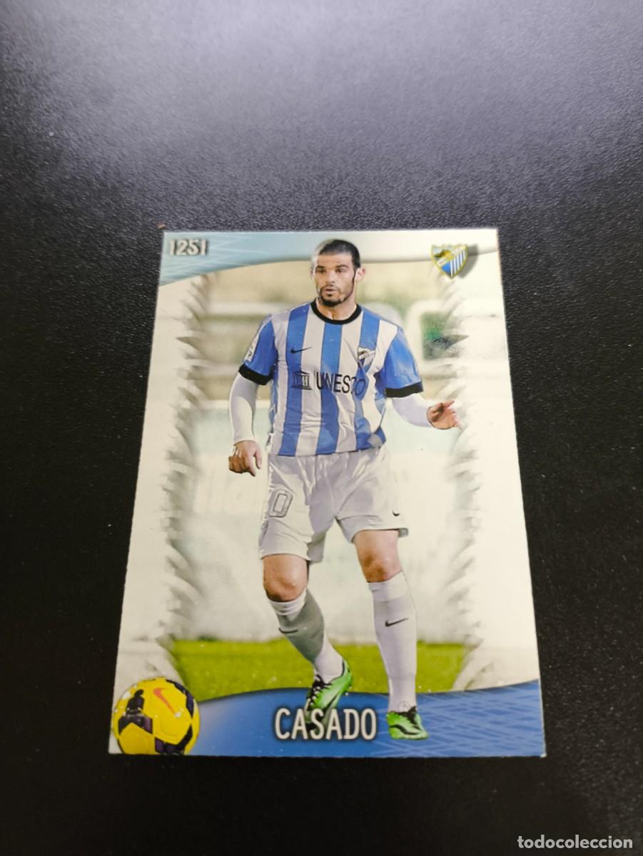 Cartes &agrave; collectionner de Football: 1251 Casado MALAGA ULTIMA HORA III MUNDICROMO LIGA 2013 2014 13 14 PLATINUM NO PANINI ESTE