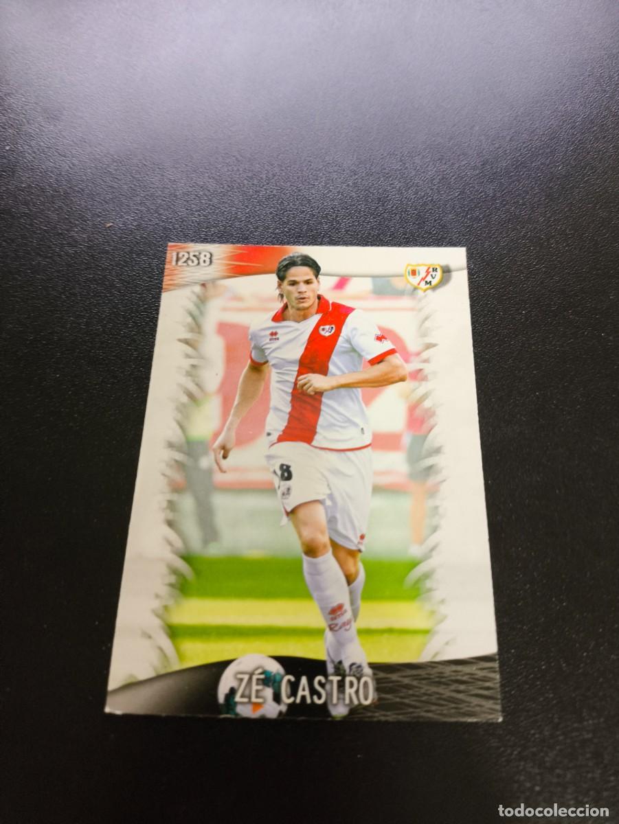 Cromos de F&uacute;tbol: 1258 Z&eacute; Castro RAYO VALLECAN ULTIMA HORA III MUNDICROMO LIGA 2013 2014 13 14 PLATINUM NO PANINI ESTE