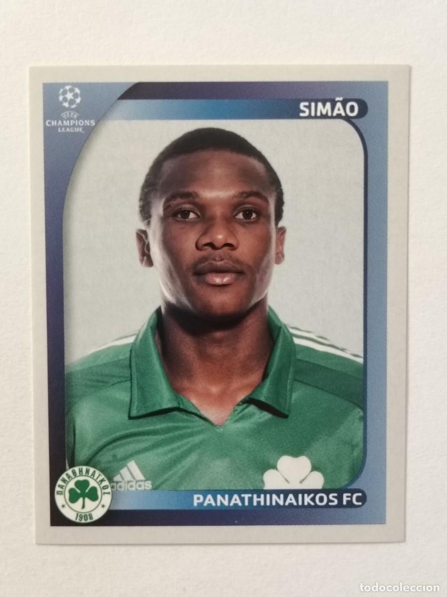 Cromos de F&uacute;tbol: #389 SIMAO (PANATHINAIKOS) CHAMPIONS LEAGUE 2008/2009 PANINI