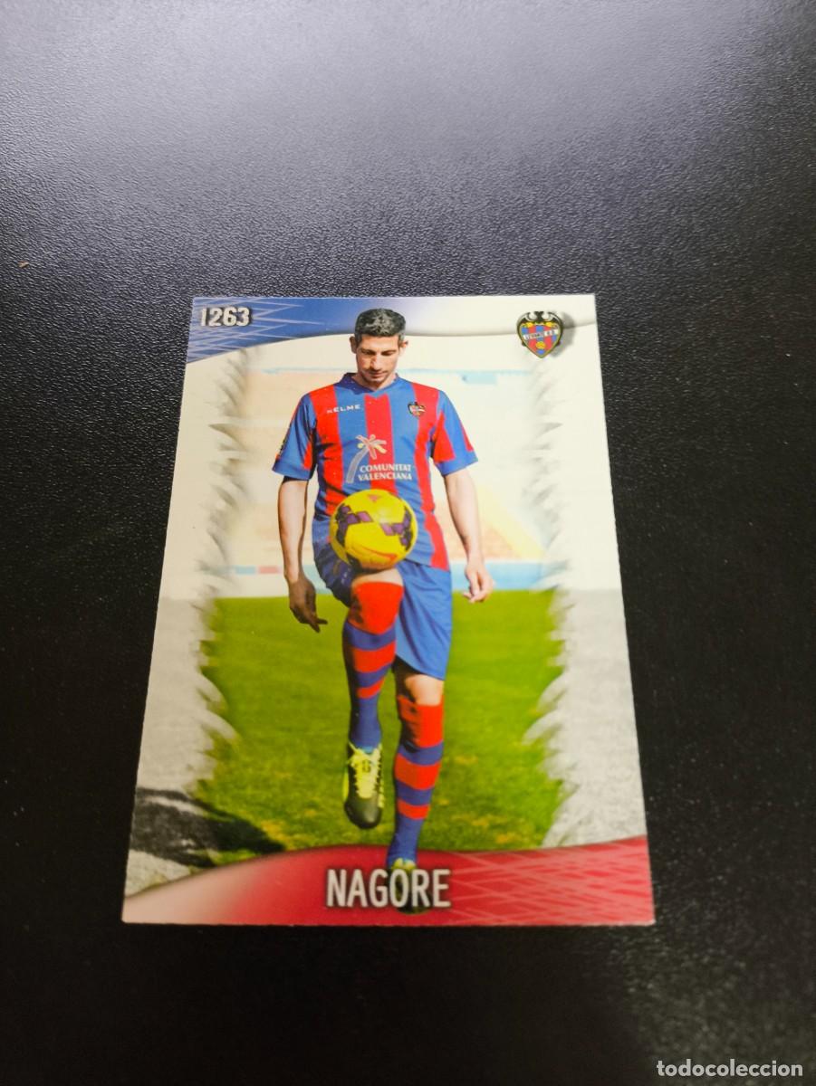 Cromos de F&uacute;tbol: 1263 Nagore LEVANTE ULTIMA HORA III MUNDICROMO LIGA 2013 2014 13 14 PLATINUM NO PANINI ESTE