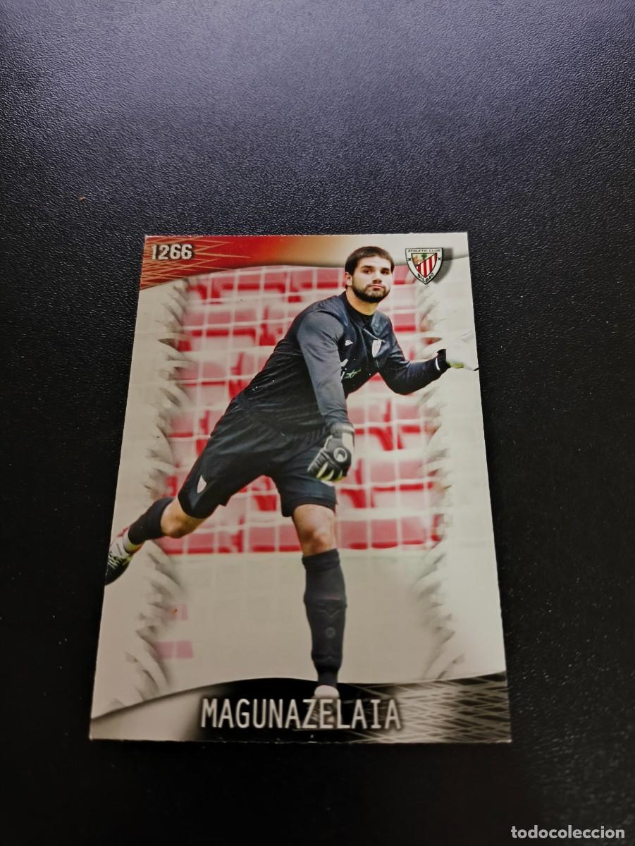 Cromos de F&uacute;tbol: 1266 Magunazelaia BILBAO ULTIMA HORA IV MUNDICROMO LIGA 2013 2014 13 14 PLATINUM NO PANINI ESTE