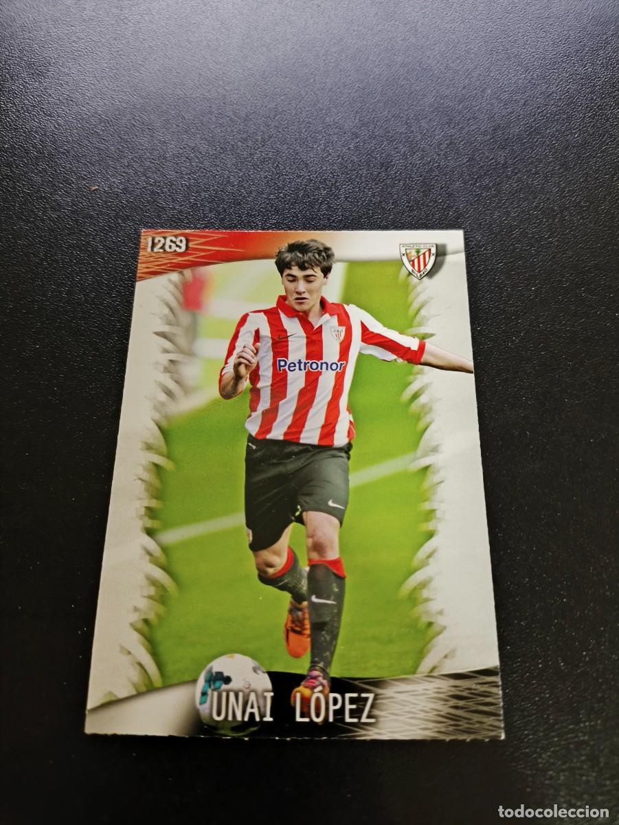 Cromos de F&uacute;tbol: 1269 Unai L&oacute;pez BILBAO ULTIMA HORA IV MUNDICROMO LIGA 2013 2014 13 14 PLATINUM NO PANINI ESTE