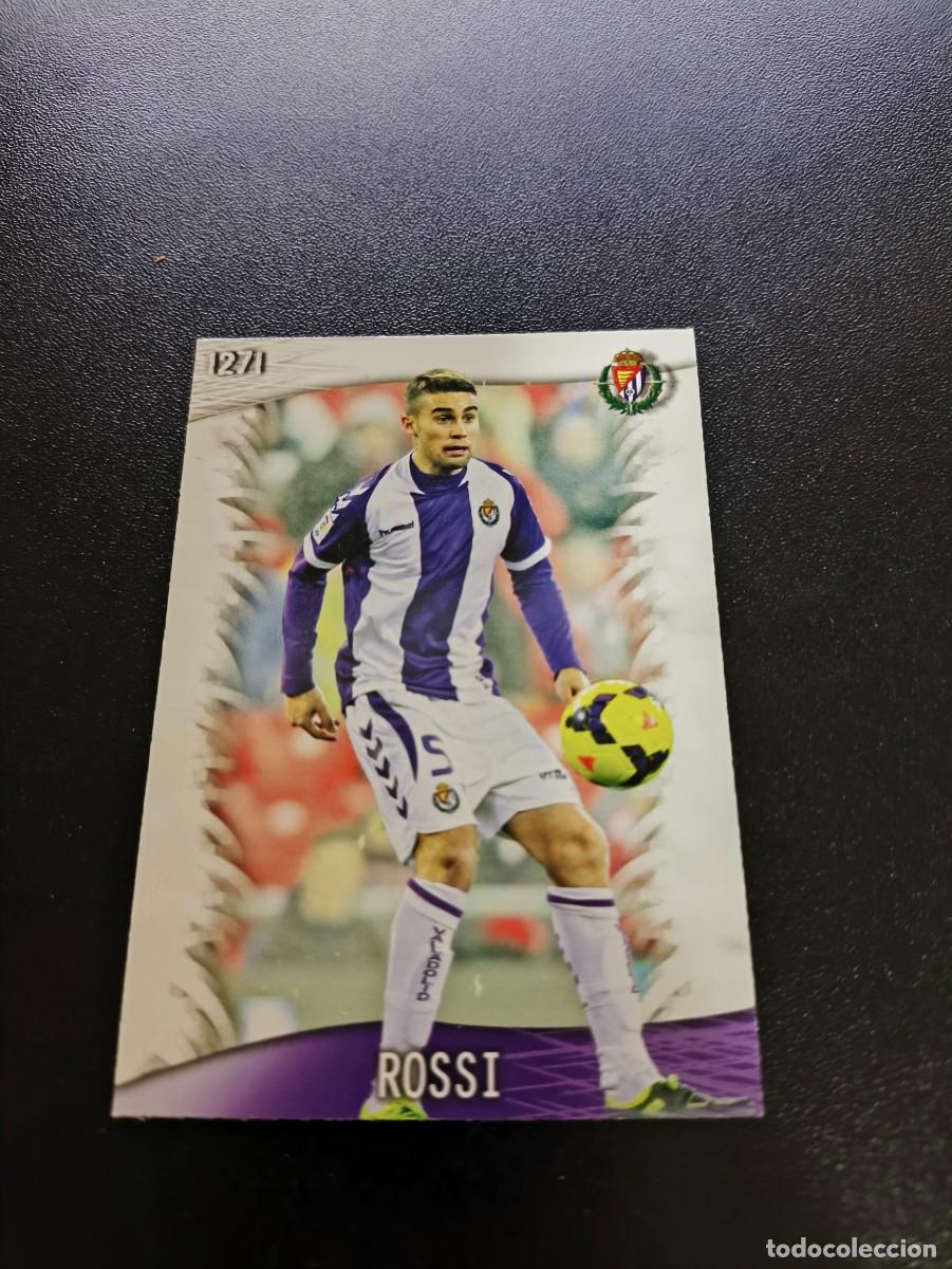 Cromos de F&uacute;tbol: 1271 Rossi VALLADOLID ULTIMA HORA IV MUNDICROMO LIGA 2013 2014 13 14 PLATINUM NO PANINI ESTE
