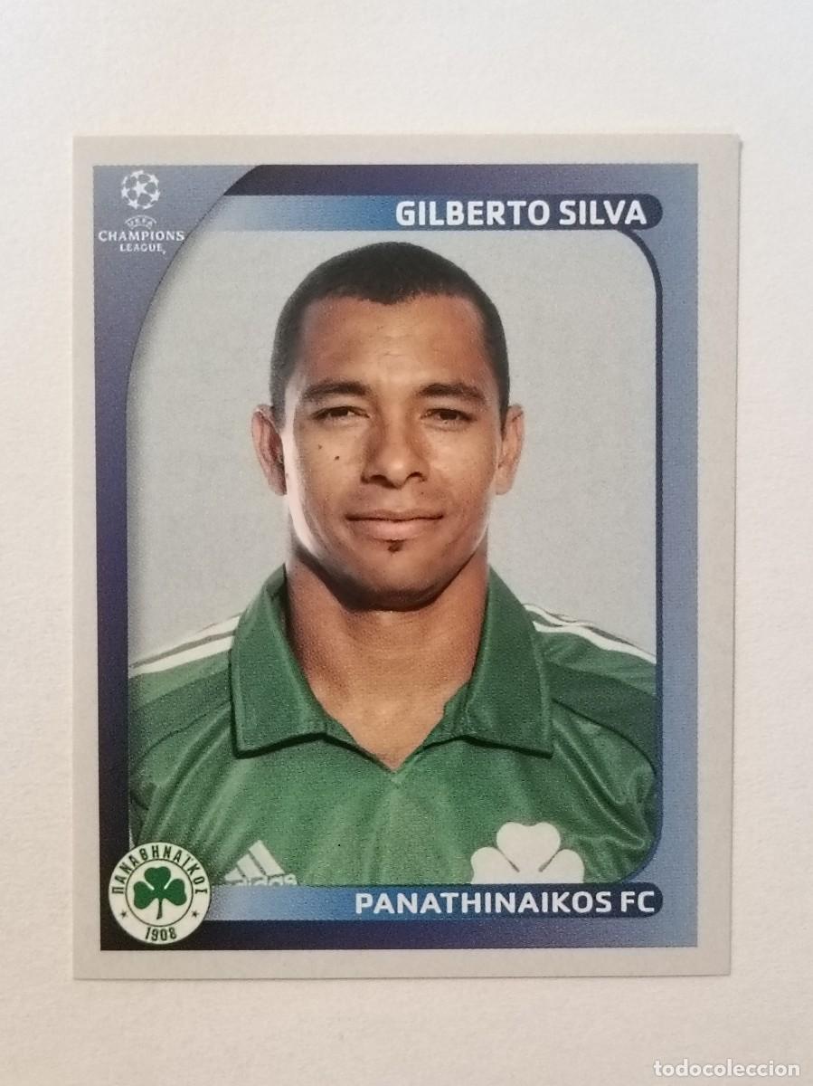 Cromos de Futebol: #393 GILBERTO SILVA (PANATHINAIKOS) CHAMPIONS LEAGUE 2008/2009 PANINI