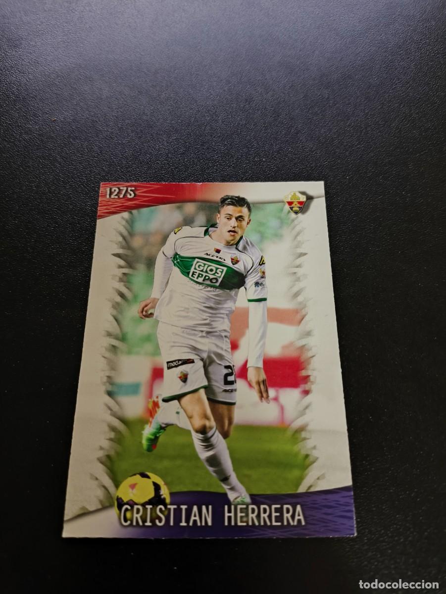 Cromos de Futebol: 1275 Cristian Herrera ELCHE ULTIMA HORA IV MUNDICROMO LIGA 2013 2014 13 14 PLATINUM NO PANINI ESTE