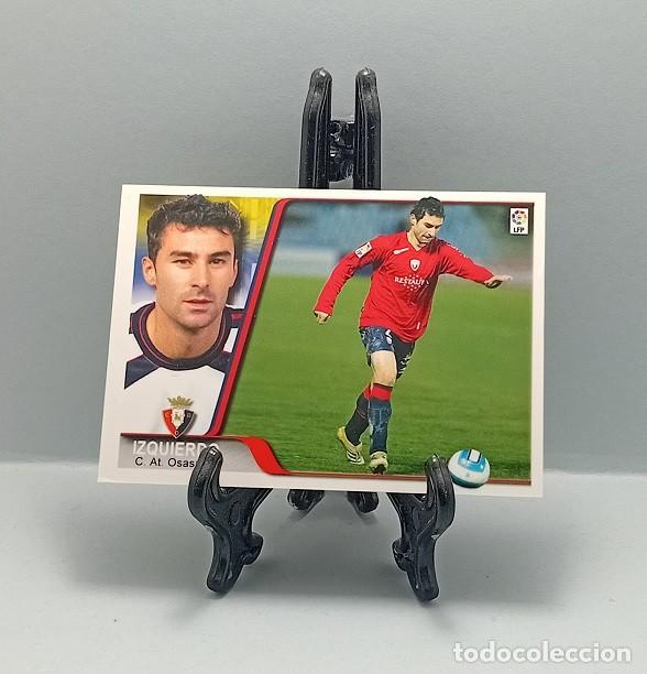 Cromos de Futebol: N&ordm; 244 JOS&Eacute; IZQUIERDO CA OSASUNA CROMO FICHA EDICIONES ESTADIO MUNDICROMO LIGA 2007 2008 07 08