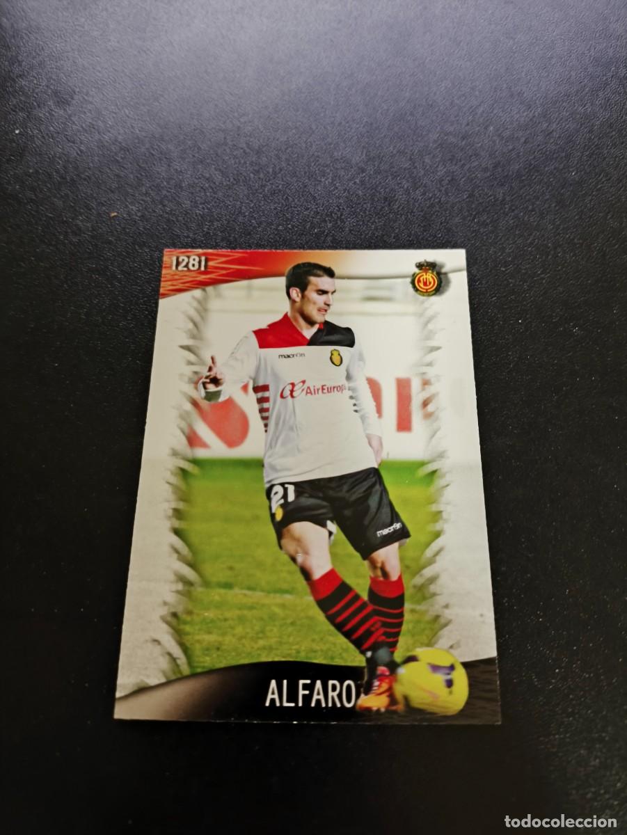 Cromos de Futebol: 1281 Alfaro MALLORCA ULTIMA HORA IV MUNDICROMO LIGA 2013 2014 13 14 PLATINUM NO PANINI ESTE