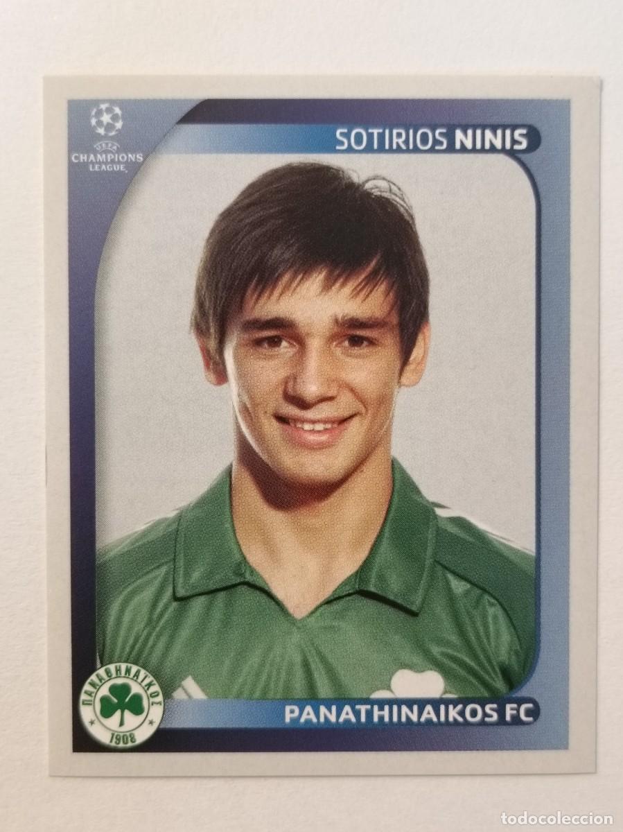 Cromos de Futebol: #396 NINIS (PANATHINAIKOS) CHAMPIONS LEAGUE 2008/2009 PANINI
