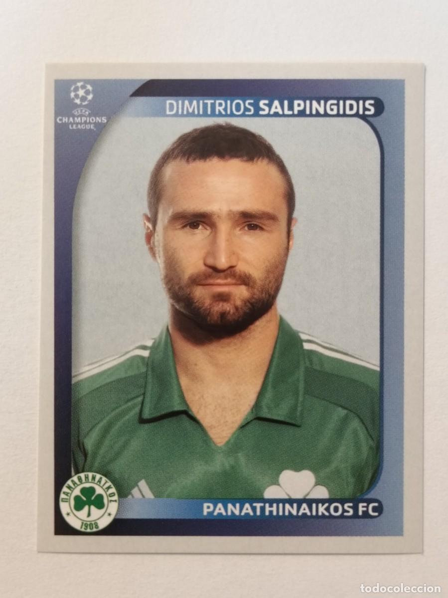 Cromos de Futebol: #398 SALPINGIDIS (PANATHINAIKOS) CHAMPIONS LEAGUE 2008/2009 PANINI