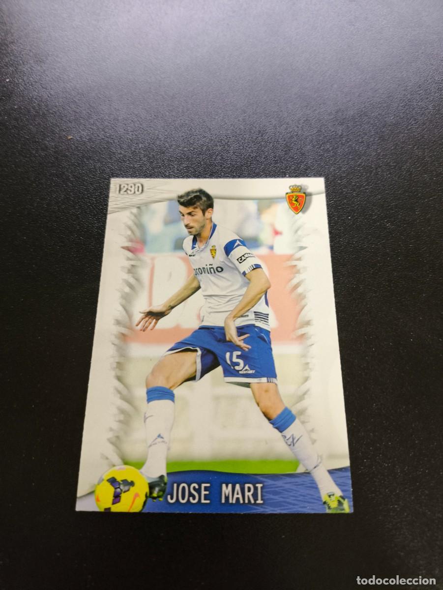 Cromos de Futebol: 1290 Jose Mari ZARAGOZA ULTIMA HORA IV MUNDICROMO LIGA 2013 2014 13 14 PLATINUM NO PANINI ESTE