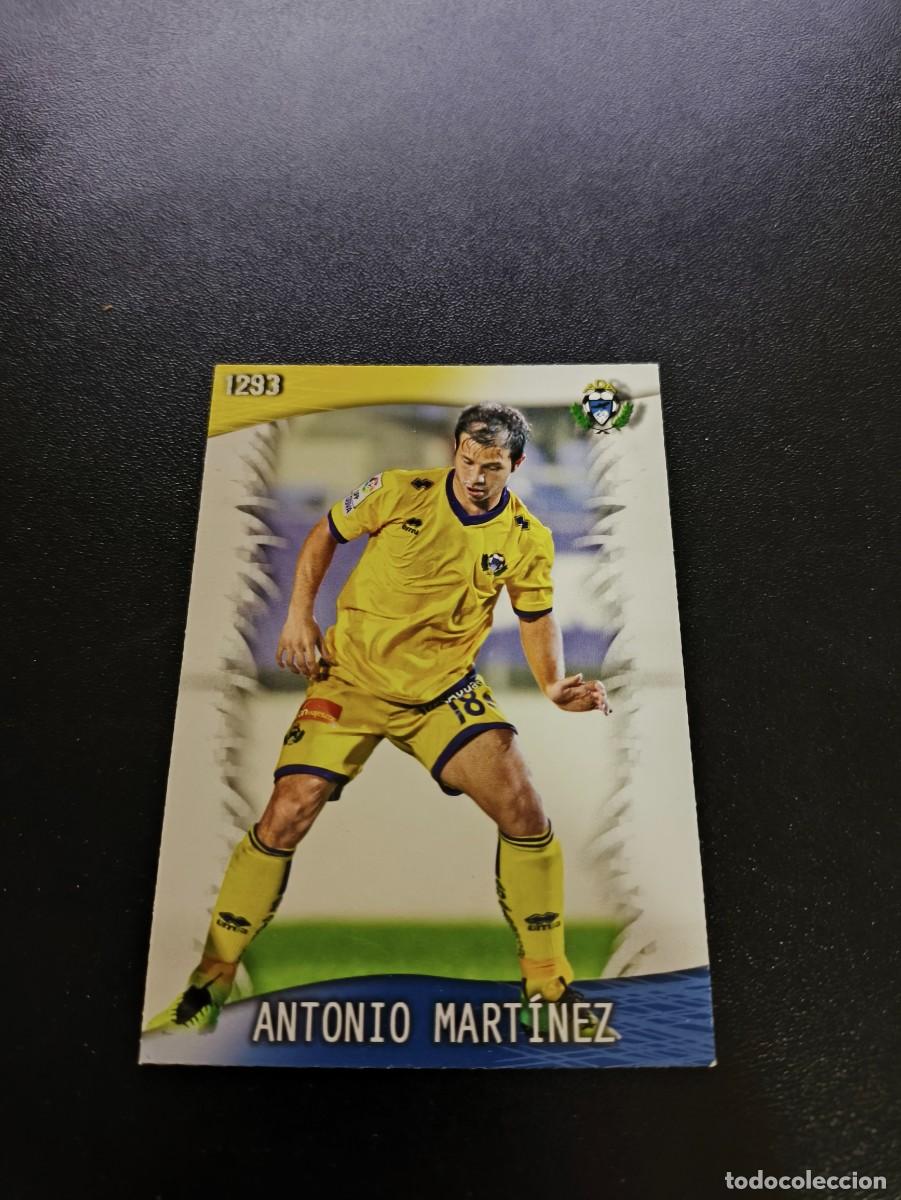 Fu&szlig;ball-Sticker: 1293 Antonio Mart&iacute;nez ALCORCON ULTIMA HORA IV MUNDICROMO LIGA 2013 2014 13 14 PLATINUM O PANINI ESTE