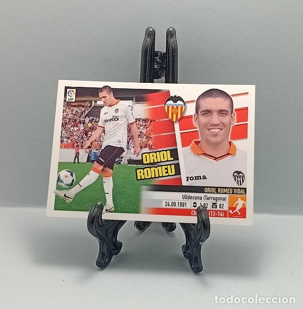 Fu&szlig;ball-Sticker: UF 22 ORIOL ROMEU VALENCIA CROMO LIGA EDICIONES ESTE 2013 2014 * &Uacute;LTIMOS FICHAJES 2&ordf; EDICI&Oacute;N NUEVO