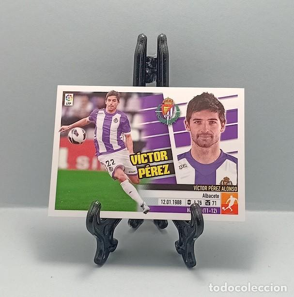 Figurine di Calcio: 12 V&Iacute;CTOR P&Eacute;REZ REAL VALLADOLID CROMO LIGA EDICIONES ESTE 2013 2014 13 14 NUEVO NUNCA PEGADO