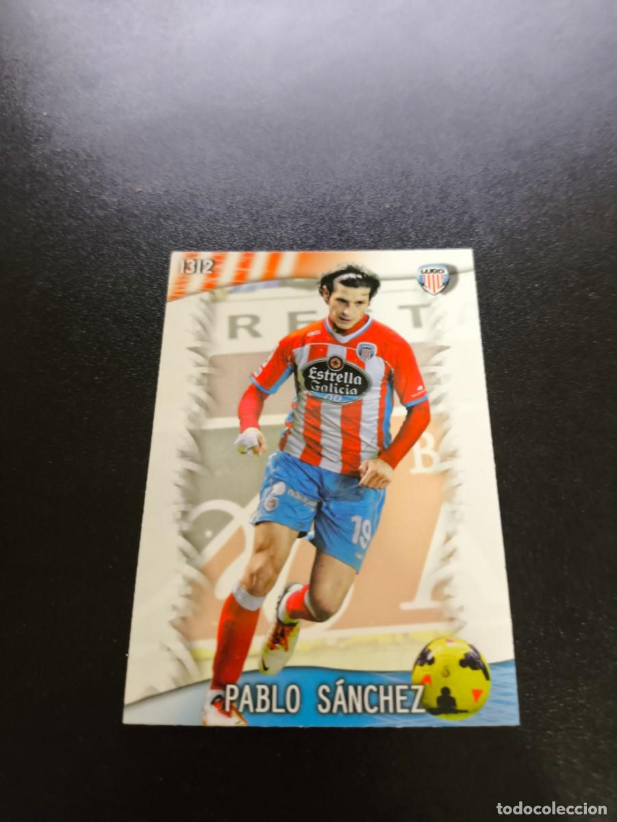 Cartes &agrave; collectionner de Football: 1312 Pablo S&aacute;nchez LUGO ULTIMA HORA V MUNDICROMO LIGA 2013 2014 13 14 PLATINUM PANINI ESTE