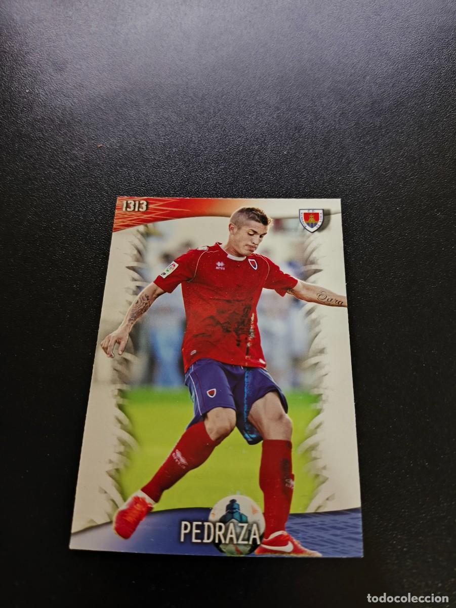 Fu&szlig;ball-Sticker: 1313 Pedraza NUMANCIA ULTIMA HORA V MUNDICROMO LIGA 2013 2014 13 14 PLATINUM PANINI ESTE