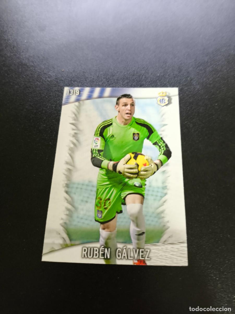 Cartes &agrave; collectionner de Football: 1319 Rub&eacute;n G&aacute;lvez RECREATIVO ULTIMA HORA V MUNDICROMO LIGA 2013 2014 13 14 PLATINUM PANINI ESTE