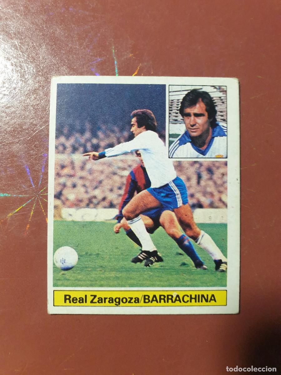 Cartes &agrave; collectionner de Football: BARRACHINA. ZARAGOZA. SIN PEGAR. ESTE 81/82, 1981/82, 1981/1982. PEDIDO MINIMO 3&euro;