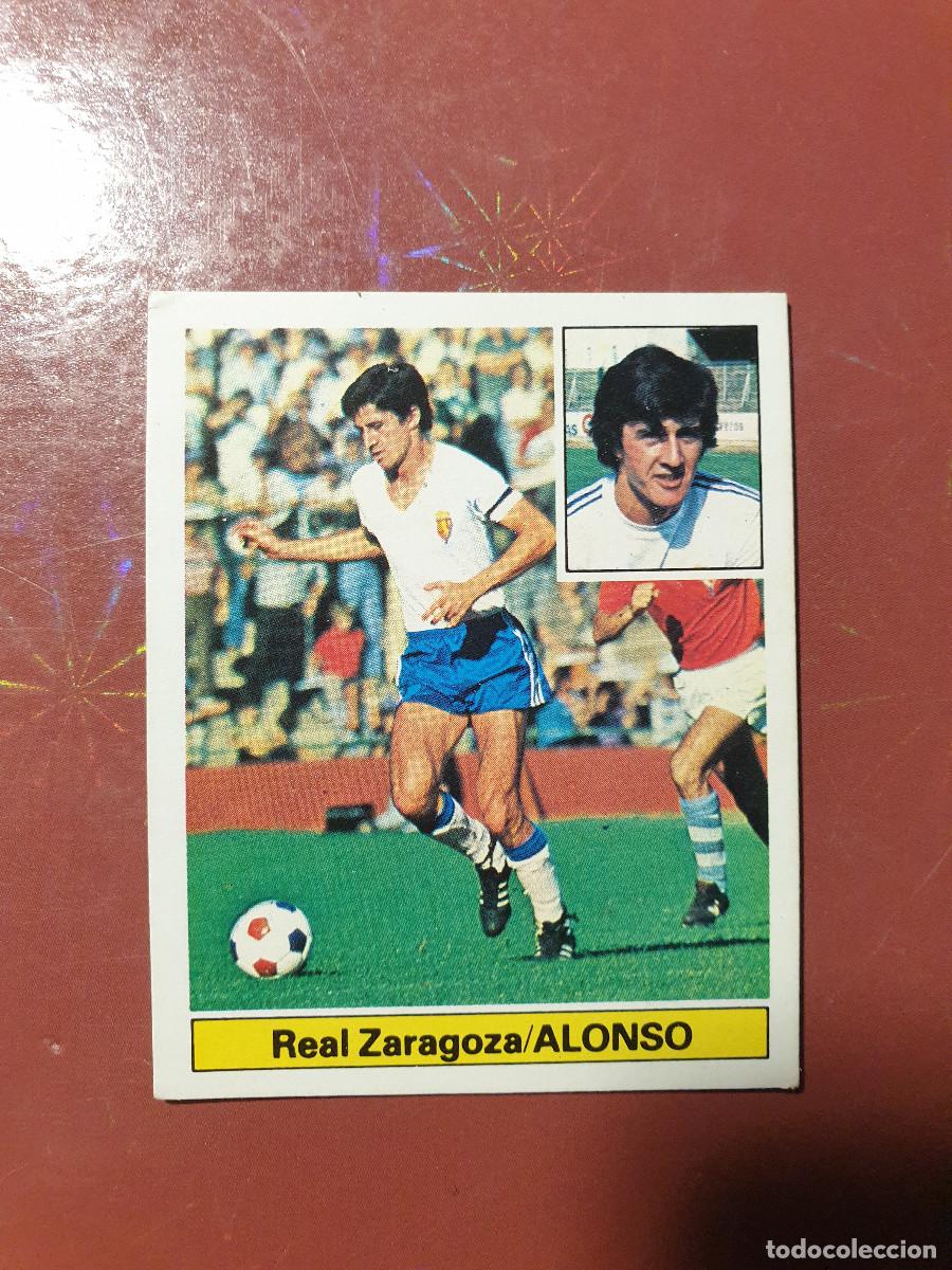 Cartes &agrave; collectionner de Football: ALONSO. ZARAGOZA. SIN PEGAR. ESTE 81/82, 1981/82, 1981/1982. PEDIDO MINIMO 3&euro;