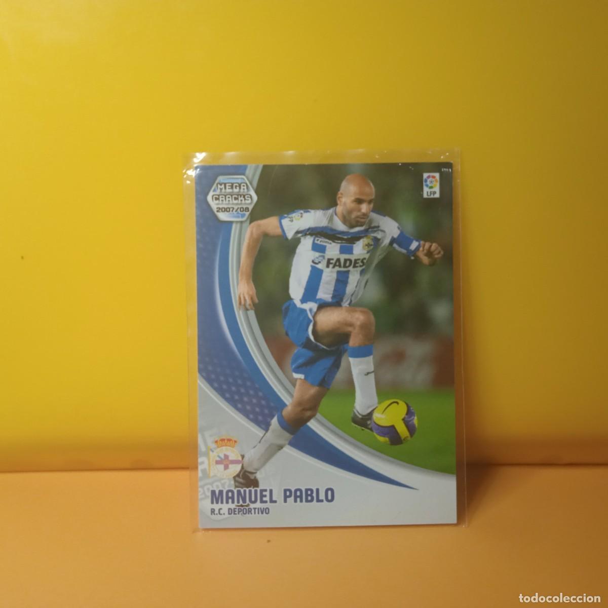 Cartes &agrave; collectionner de Football: MEGACRACKS 2007 2008 07 08 DEPORTIVO LA CORU&Ntilde;A MANUEL PABLO 93