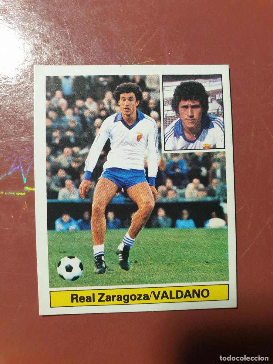 Cartes &agrave; collectionner de Football: VALDANO. ZARAGOZA. SIN PEGAR. ESTE 81/82, 1981/82, 1981/1982. PEDIDO MINIMO 3&euro;