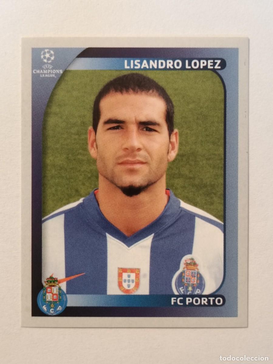 Cromos de Futebol: #414 LISANDRO LOPEZ (OPORTO) CHAMPIONS LEAGUE 2008/2009 PANINI