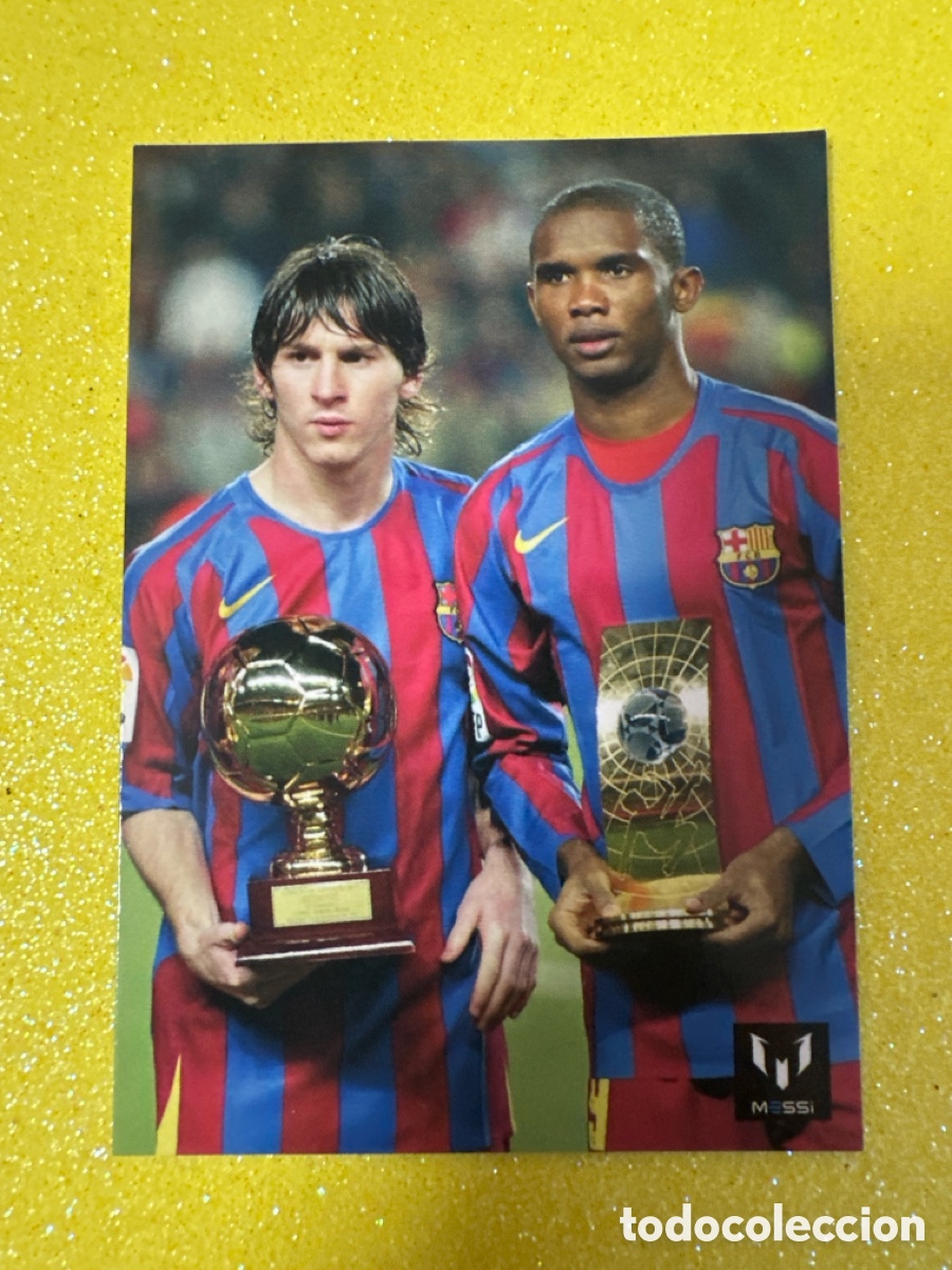 Cromos de Futebol: 4 OFFICIAL MESSI CARD COLLECTION 2013 EDITORIAL ICONS